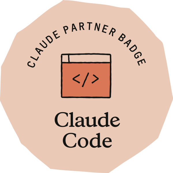 Claude Partner Badge for Claude Code, issued by Anthropic
